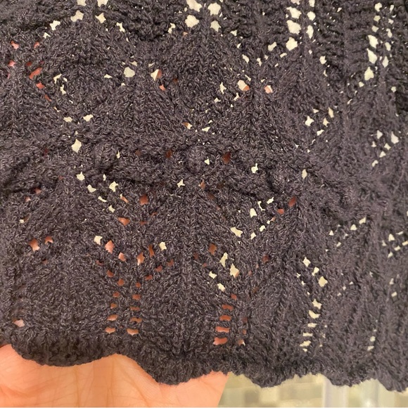 Zara crochet cropped top with lace_ brand new with tag - Picture 5 of 7